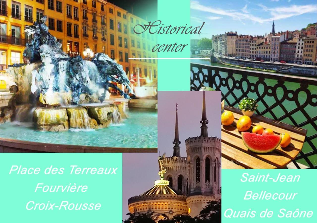 Appartement Haussmannien D'Artiste, Exception, Quai De Saone Balcon+Parking 리옹 외부 사진